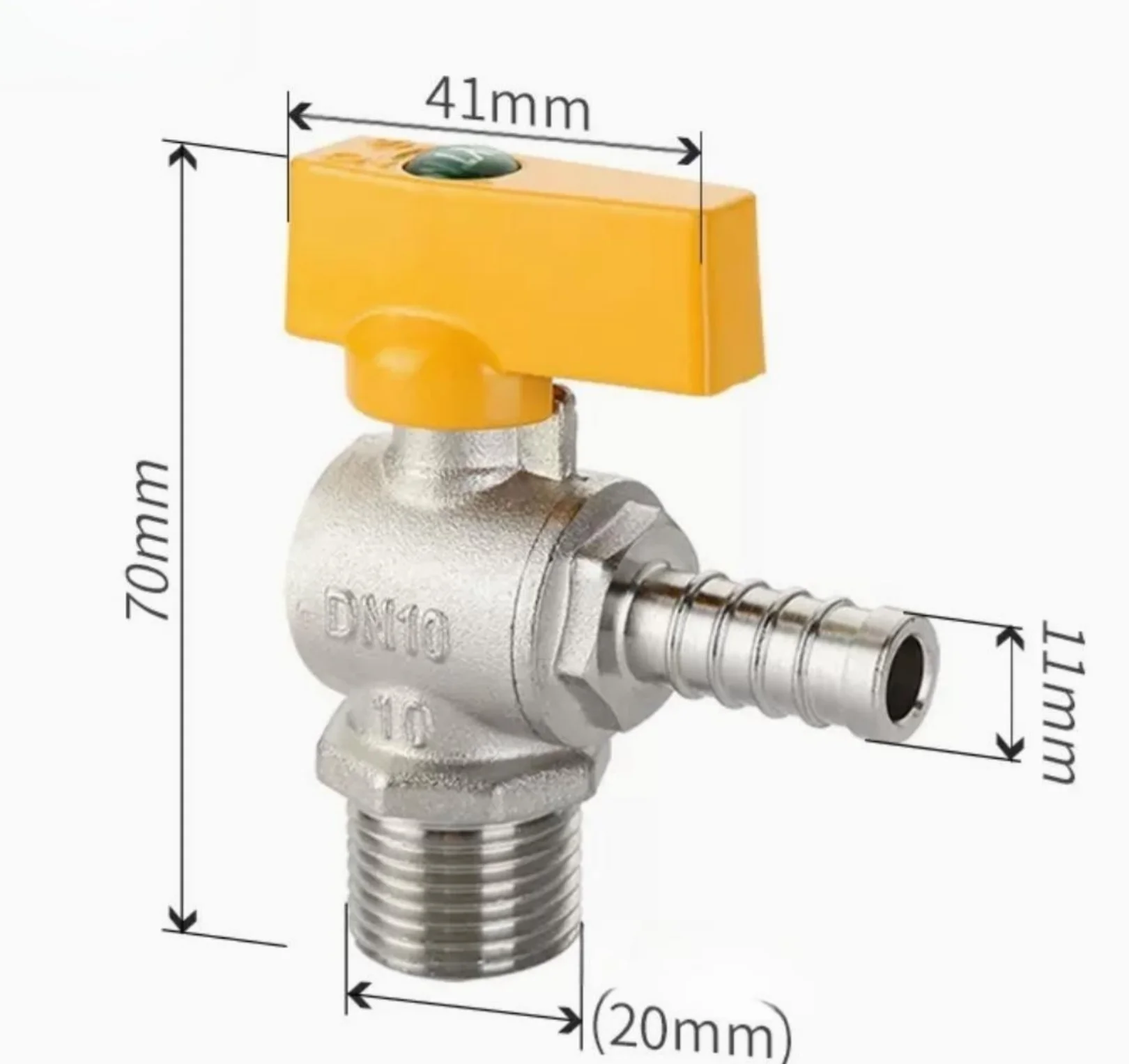 2PCS DN10 Gas Valve Water Heater Threaded Gas Triangular Valve Special Joint for Natural Gas Switch
2PCS DN10 Gas Valve Water Heater Threaded Gas Triangular Valve Special Joint for Natural Gas Switch