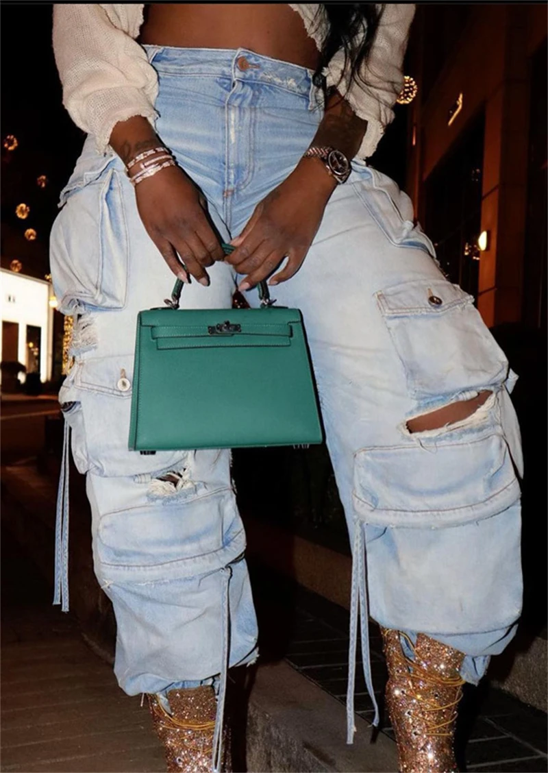 Y2K Women Korean Vintage Streetwear Baggy Ripped Jeans High Waiste Straight Wide Leg Pants Cargo Denim Trousers Grunge Clothes
Y2K Women Korean Vintage Streetwear Baggy Ripped Jeans High Waiste Straight Wide Leg Pants Cargo Denim Trousers Grunge Clothes