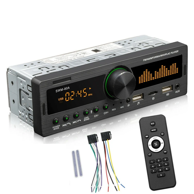 1DIN Автомобильный Радио Стерео Аудио Bluetooth AM FM MP3-плеер SD USB Классический Стерео Аудио Playe APP Дистанционное Управление 60Wx4
1DIN Автомобильный Радио Стерео Аудио Bluetooth AM FM MP3-плеер SD USB Классический Стерео Аудио Playe APP Дистанционное Управление 60Wx4