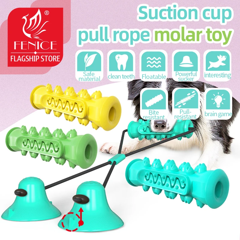 Dog Toys Silicon Suction Cup Tug Interactive Dog Ball Toy For Pet Chew Bite Tooth Cleaning Toothbrush Feeding Pet Supplies
Dog Toys Silicon Suction Cup Tug Interactive Dog Ball Toy For Pet Chew Bite Tooth Cleaning Toothbrush Feeding Pet Supplies