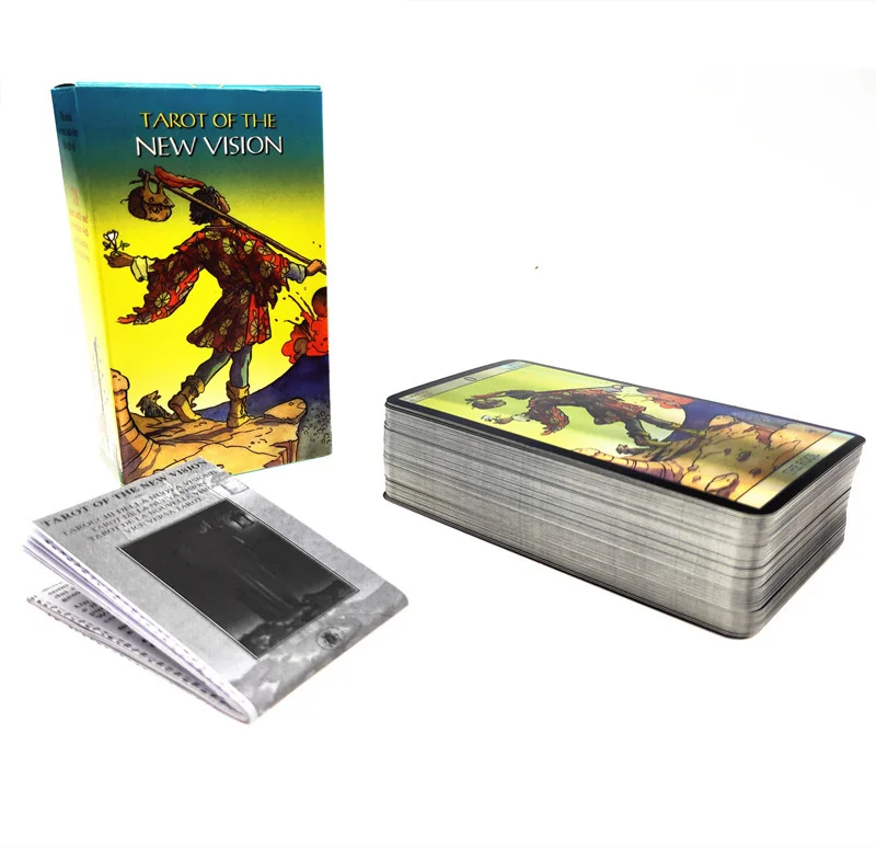 Holographic Tarot Card of new vision Prophecy Divination Board Amusing Games Gift Family Party Toy Mysterious Fate Multiplayer
Holographic Tarot Card of new vision Prophecy Divination Board Amusing Games Gift Family Party Toy Mysterious Fate Multiplayer