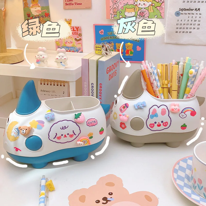 Cute Cartoon Creative Rhinoceros Cash Can Penholder Children Boys and Girls Student Desktop Storage Box Office Ornaments
Cute Cartoon Creative Rhinoceros Cash Can Penholder Children Boys and Girls Student Desktop Storage Box Office Ornaments