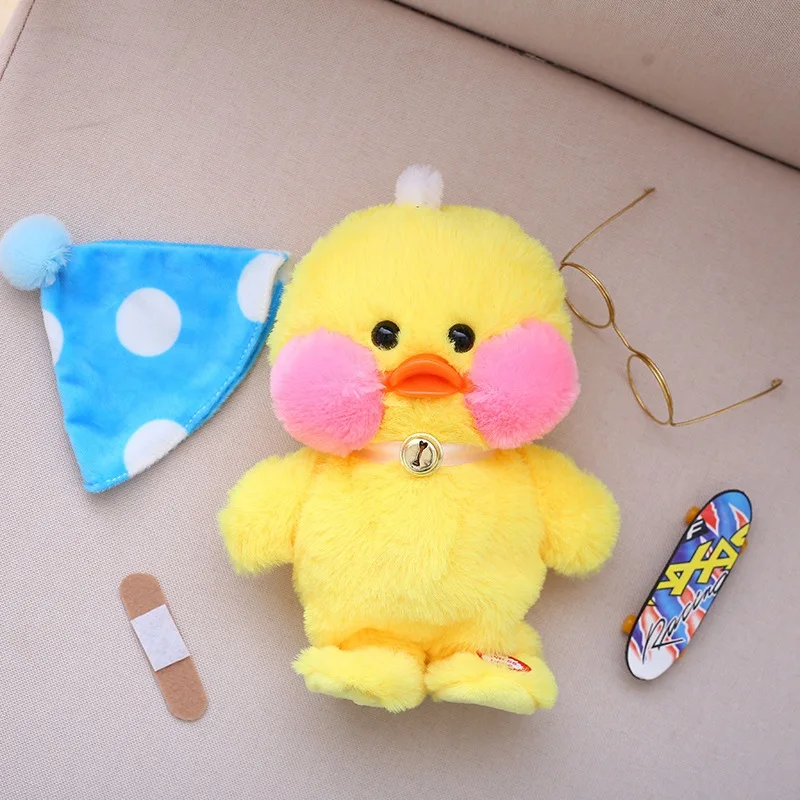 30cm Cartoon Cute LaLafanfan Yellow Duck Walking Singing Plush Toy Stuffed Soft Kawaii Animal Doll Birthday Gift for Kids Child
30cm Cartoon Cute LaLafanfan Yellow Duck Walking Singing Plush Toy Stuffed Soft Kawaii Animal Doll Birthday Gift for Kids Child