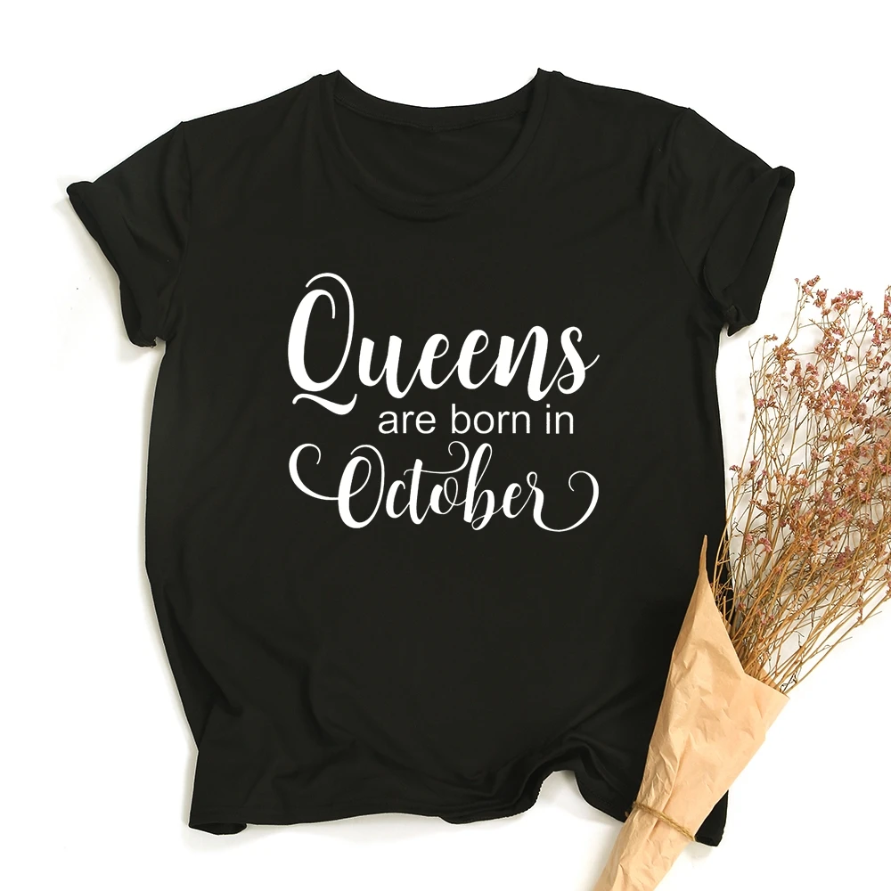 Queens Born In March June January Months Women Birthday T-shirt Harajuku Aesthetic Short Sleeve Tees Female Tops 6KSC
Queens Born In March June January Months Women Birthday T-shirt Harajuku Aesthetic Short Sleeve Tees Female Tops 6KSC