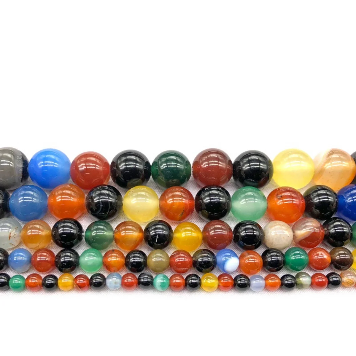 6 8 10 12 14mm Round Natural Colorful Agates Loose Beads Hand-strung Necklace Women Girls Pendant Earring Accessories Ornamented
6 8 10 12 14mm Round Natural Colorful Agates Loose Beads Hand-strung Necklace Women Girls Pendant Earring Accessories Ornamented