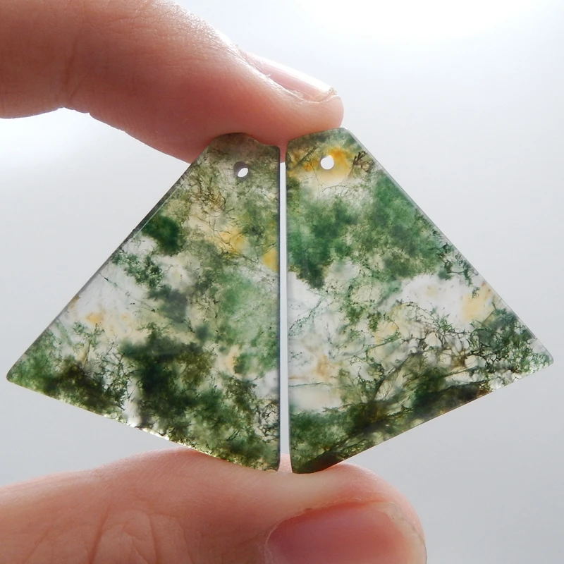 Модные женские серьги с бисером 31x24x3 мм г 
Модные женские серьги с бисером 31x24x3 мм г