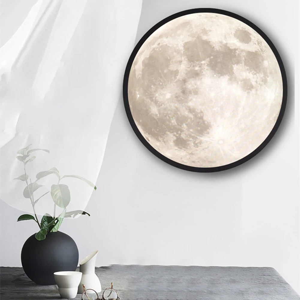 Moon Mirror Lamp Round Moonlight Wall Decor Bedside Lamp Gift Bedroom Bathroom Home Room Decoration Small Mini Night Light
Moon Mirror Lamp Round Moonlight Wall Decor Bedside Lamp Gift Bedroom Bathroom Home Room Decoration Small Mini Night Light