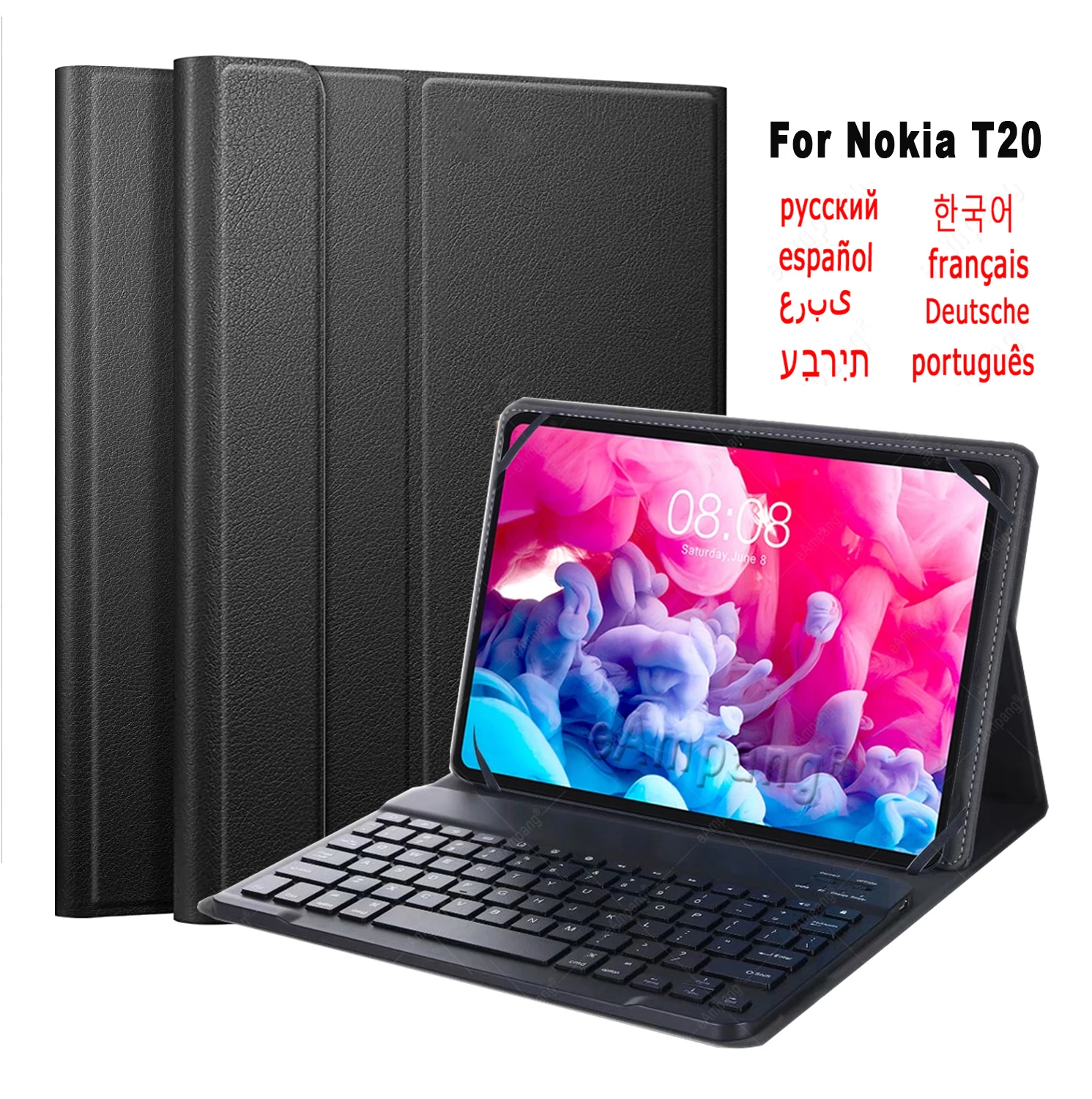 Чехол-клавиатура для Nokia T20 10,4 дюймов 2021 TA-1392 русская испанская Арабская иврит Корейская AZERTY португальская Клавиатура Чехол
Чехол-клавиатура для Nokia T20 10,4 дюймов 2021 TA-1392 русская испанская Арабская иврит Корейская AZERTY португальская Клавиатура Чехол