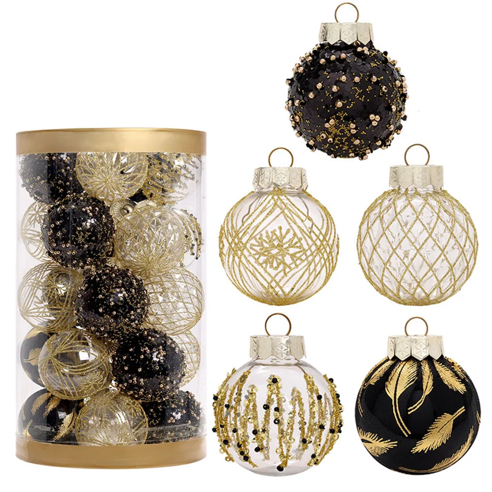 25 Pcs 6cm Christmas Ball Ornaments Tree Decorations For Holiday Wedding Party Transparent Plastic PET Christmas Tree Baubles
25 Pcs 6cm Christmas Ball Ornaments Tree Decorations For Holiday Wedding Party Transparent Plastic PET Christmas Tree Baubles