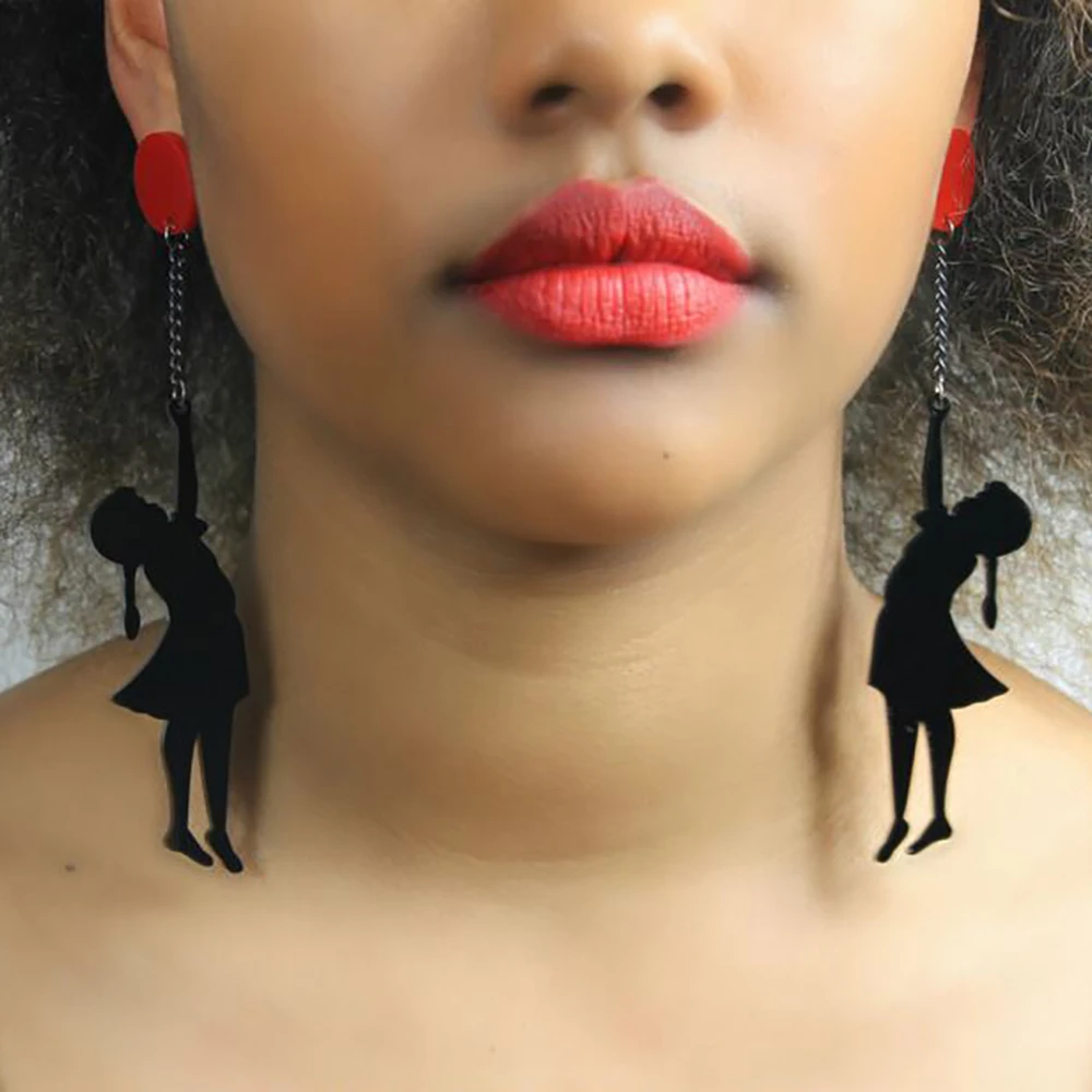 Fashion Big Long Acrylic Earrings for Women Trendy Girl Balloon Pendientes Vintage Punk Earring Wholesale Eardrop Jewelry
Fashion Big Long Acrylic Earrings for Women Trendy Girl Balloon Pendientes Vintage Punk Earring Wholesale Eardrop Jewelry