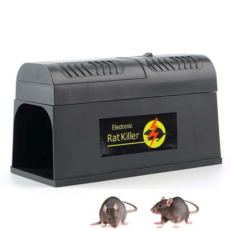 Electronic Rat Trap No Touch No See Indoor Rodent Zapper Mouse Killer Electric Pest Control For Mice Rats 
Electronic Rat Trap No Touch No See Indoor Rodent Zapper Mouse Killer Electric Pest Control For Mice Rats