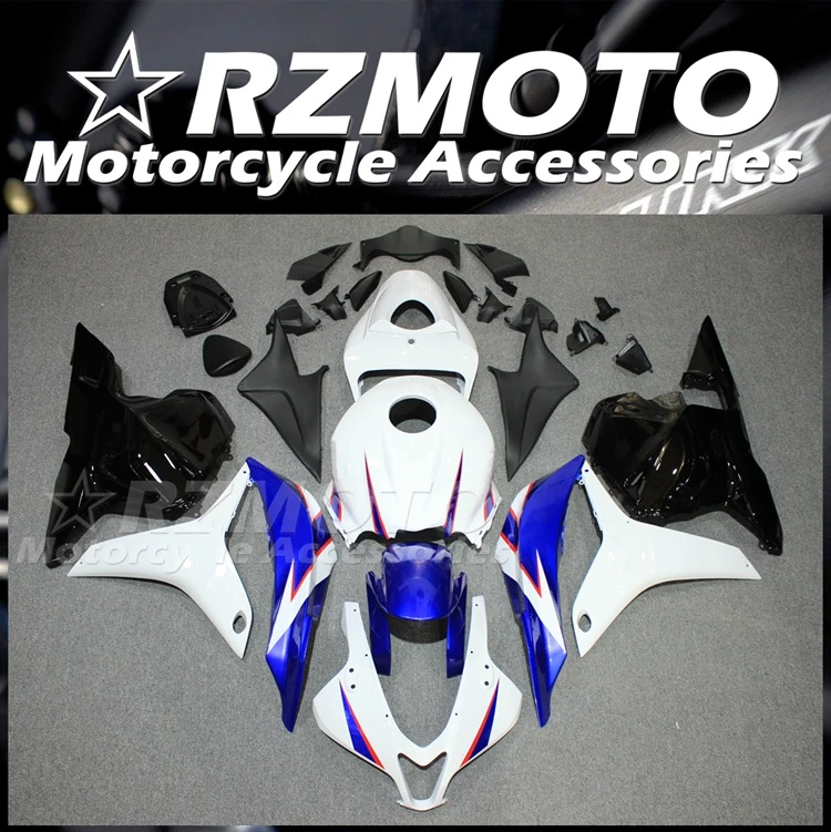 Injection Mold New ABS Whole Fairings Kit Fit for HONDA CBR600RR F5 2009 2010 2011 2012 09 10 11 12 Bodywork Set Blue White
Injection Mold New ABS Whole Fairings Kit Fit for HONDA CBR600RR F5 2009 2010 2011 2012 09 10 11 12 Bodywork Set Blue White