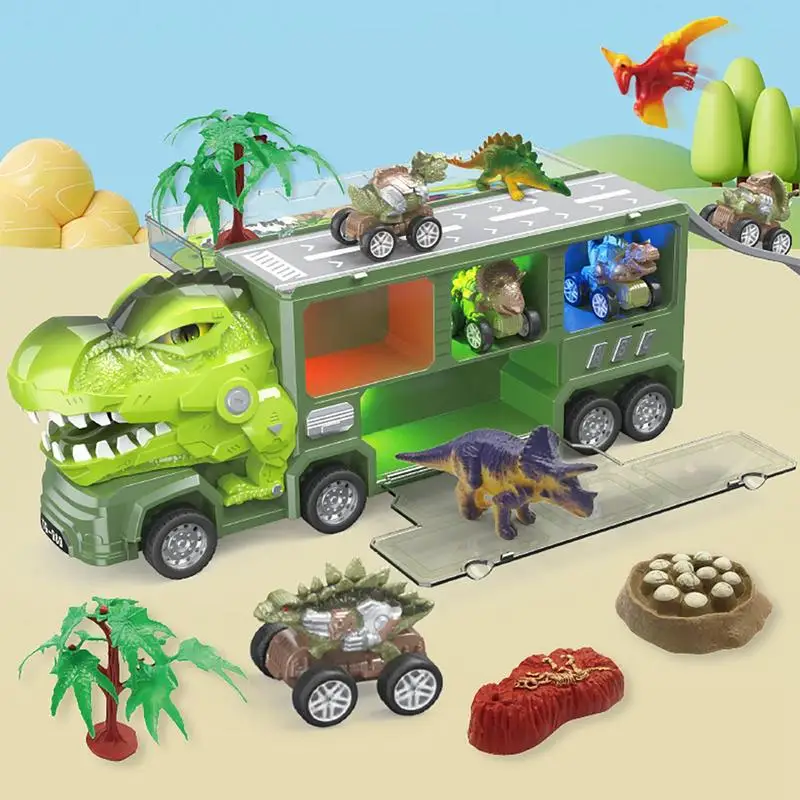 Kids Dinosaur Transport Vehicle Toys Dinosaurs Car Carrier Truck Educational Toy Pull Back Carrier Toy Car VehiclesToys
Kids Dinosaur Transport Vehicle Toys Dinosaurs Car Carrier Truck Educational Toy Pull Back Carrier Toy Car VehiclesToys
