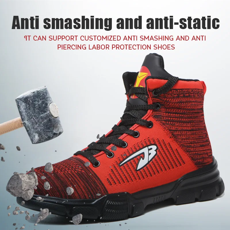 2023 Hot Safety Shoes Men Comfort Men Boots Indestructible Work Shoes Fashion Work Sneakers Male Security Boots Work Footwear
2023 Hot Safety Shoes Men Comfort Men Boots Indestructible Work Shoes Fashion Work Sneakers Male Security Boots Work Footwear