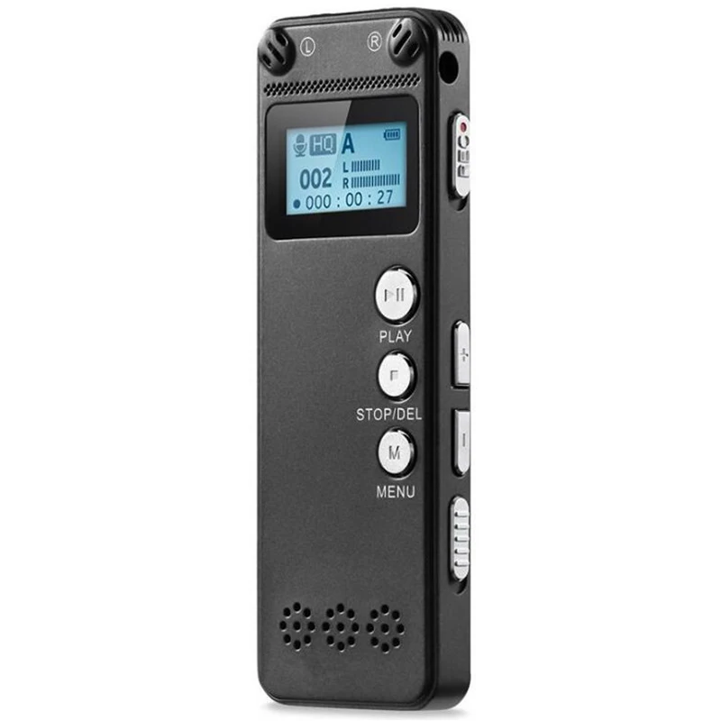 Digital Voice Recorder Audio Pen Microphone MP3 Player Telephone Recording 8G/16G/32G Voice Dictaphone
Digital Voice Recorder Audio Pen Microphone MP3 Player Telephone Recording 8G/16G/32G Voice Dictaphone