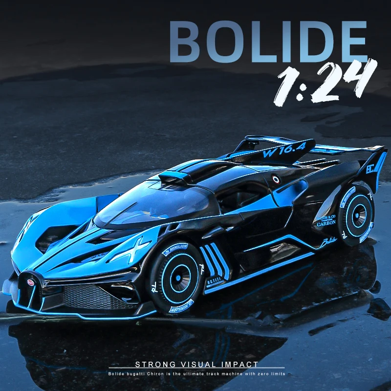 1:24 Bugatti Bolide Alloy Car Model Diecasts & Toy Vehicles Metal Concept Car Model Simulation Sound Light Children Gift
1:24 Bugatti Bolide Alloy Car Model Diecasts & Toy Vehicles Metal Concept Car Model Simulation Sound Light Children Gift