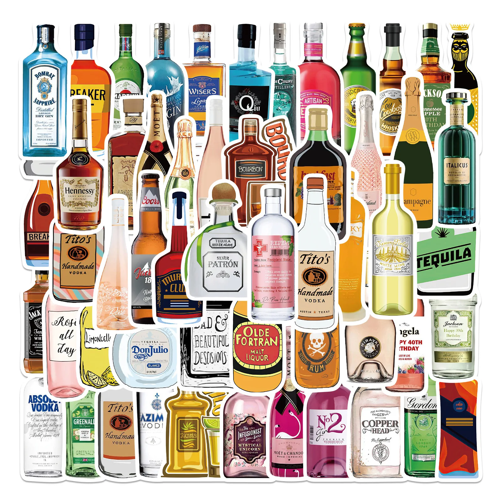 10/30/50PCS Cartoon Beer Champagne Graffiti Stickers Can Be Decorated Luggage Notebook Waterproof Stickers Wholesale
10/30/50PCS Cartoon Beer Champagne Graffiti Stickers Can Be Decorated Luggage Notebook Waterproof Stickers Wholesale
