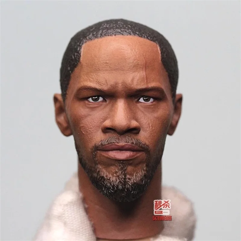 1/6 мужской солдат Ewest Cowboy Jamie Foxx голова резьба скульптура модель игрушки подходит