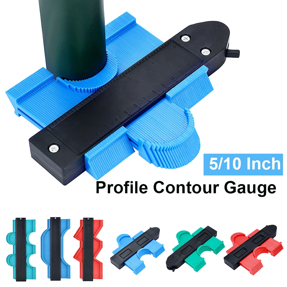 5/10 Inch Gauge Contour meter Profile Copy Gauge Duplicator Wood Marking Tool Plastic Contour Copy Duplicator Measuring Tool
5/10 Inch Gauge Contour meter Profile Copy Gauge Duplicator Wood Marking Tool Plastic Contour Copy Duplicator Measuring Tool