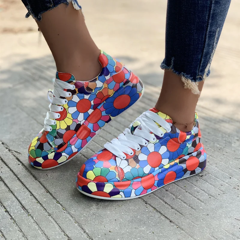 2023 Hot Sale Shoes for Women Lace Up Women's Vulcanize Shoes Autumn Round Toe Mixed Colors Shoes Ladies Platform Sneakers
2023 Hot Sale Shoes for Women Lace Up Women's Vulcanize Shoes Autumn Round Toe Mixed Colors Shoes Ladies Platform Sneakers