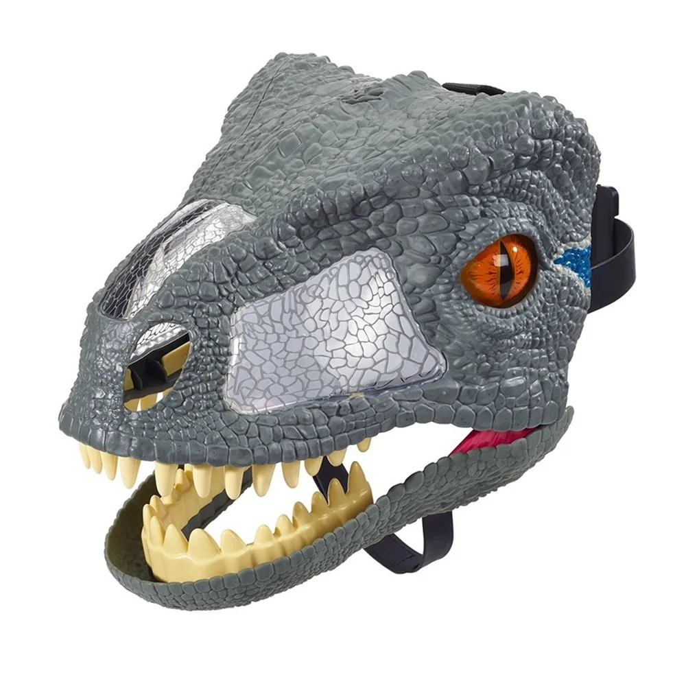Velociraptor Blue Mask Dinosaur Toys Raptor Mask Moving Jaw Sound Effect Toy Kids New Year Gift Decor Halloween
Velociraptor Blue Mask Dinosaur Toys Raptor Mask Moving Jaw Sound Effect Toy Kids New Year Gift Decor Halloween