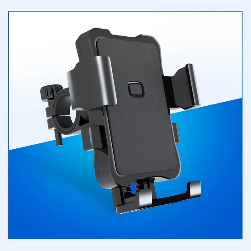 Motorcycle Bike Phone Holder Aluminum Alloy Anti-slip Bracket GPS Clip Universal Bicycle Phone Stand for all Smartphones
Motorcycle Bike Phone Holder Aluminum Alloy Anti-slip Bracket GPS Clip Universal Bicycle Phone Stand for all Smartphones