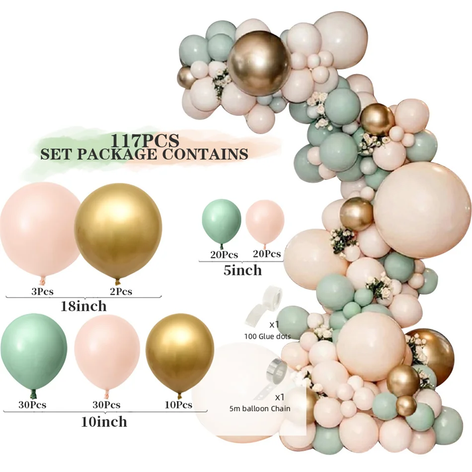 Macaron Balloon Garland Arch Kit 1st Birthday Party Decoration Kids Wedding 5-18inch Balloon baby shower Confetti Latex Baloon
Macaron Balloon Garland Arch Kit 1st Birthday Party Decoration Kids Wedding 5-18inch Balloon baby shower Confetti Latex Baloon