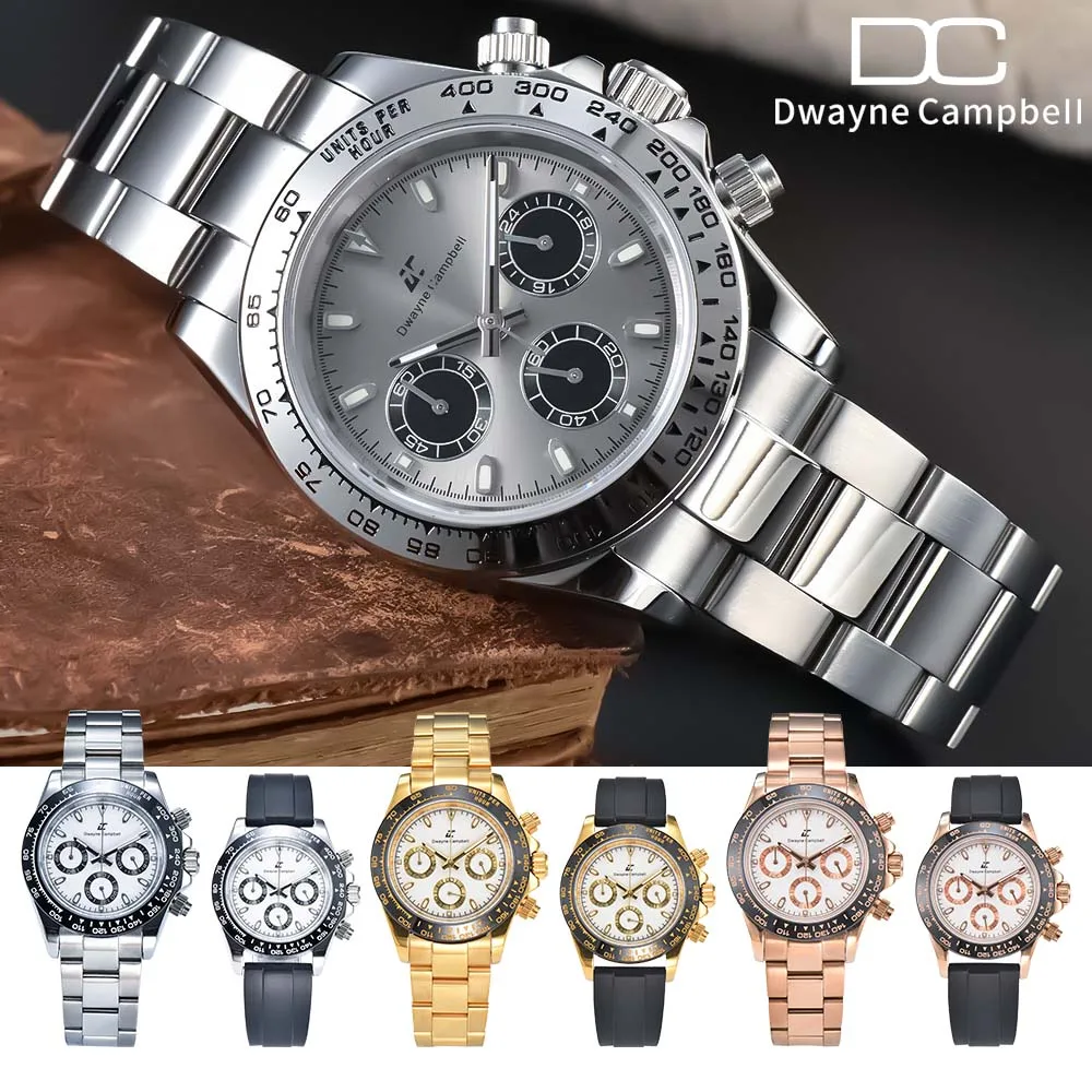 39.3mm men's luxury watch suitable for VK63 movement case watch accessories stainless steel case watch suitable for 20mm strap
39.3mm men's luxury watch suitable for VK63 movement case watch accessories stainless steel case watch suitable for 20mm strap