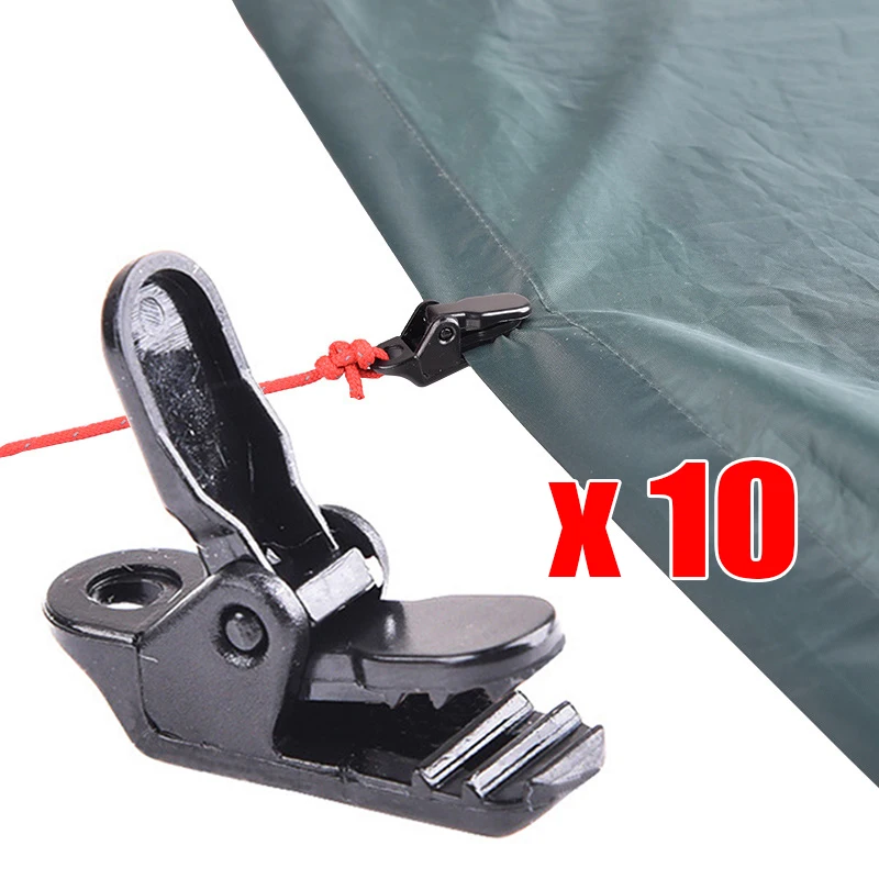 10Pcs Outdoor Tarp Clamp Awning Tent Canopy Clamp Camping Survival Emergency Tighten Tool Tarpaulin Clip Snap Tent Accessories
10Pcs Outdoor Tarp Clamp Awning Tent Canopy Clamp Camping Survival Emergency Tighten Tool Tarpaulin Clip Snap Tent Accessories