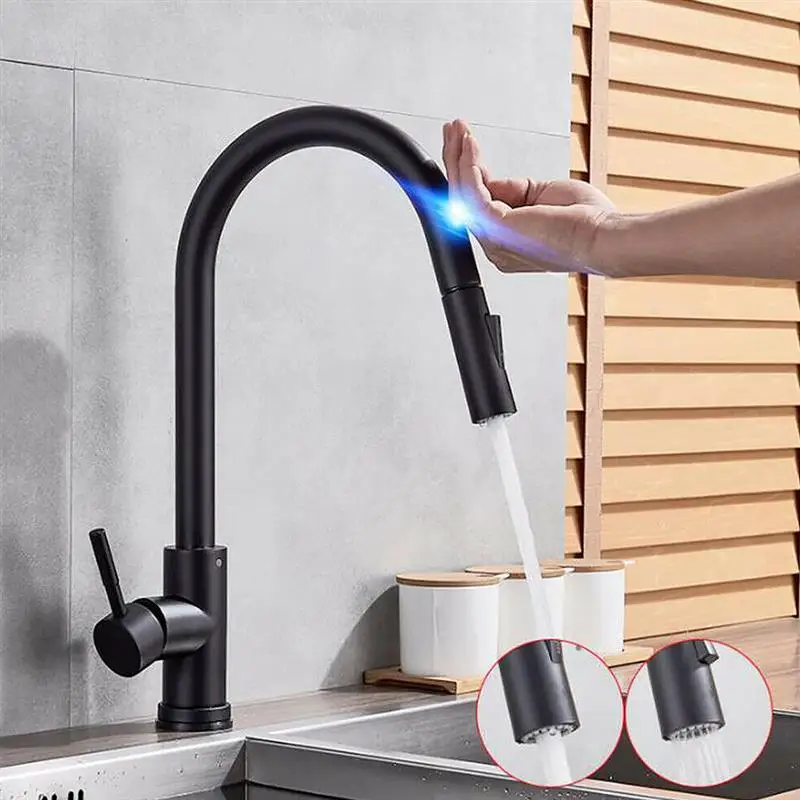 Smart Touch Kitchen Faucets Crane For Sensor Kitchen Water Tap Sink Mixer Rotate Touch Faucet Sensor Water Mixer
Smart Touch Kitchen Faucets Crane For Sensor Kitchen Water Tap Sink Mixer Rotate Touch Faucet Sensor Water Mixer