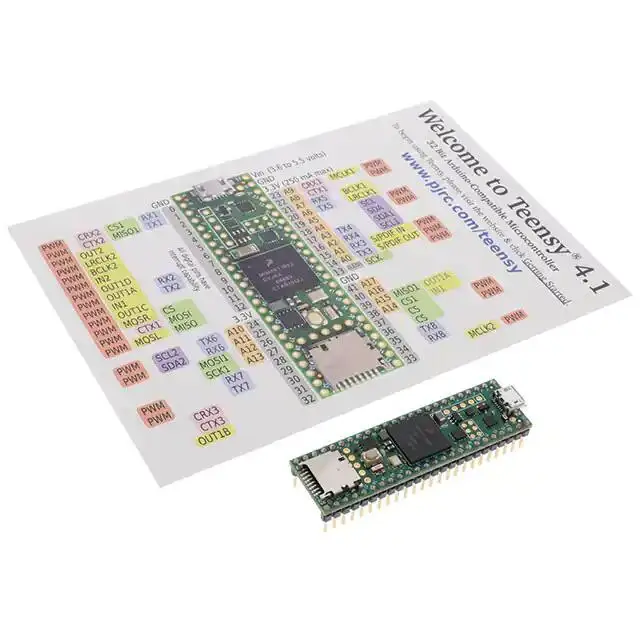 DEV-16996 RT1062 Teensy 4,1 series ARM®Cortex®-M7 MCU 32 
DEV-16996 RT1062 Teensy 4,1 series ARM®Cortex®-M7 MCU 32