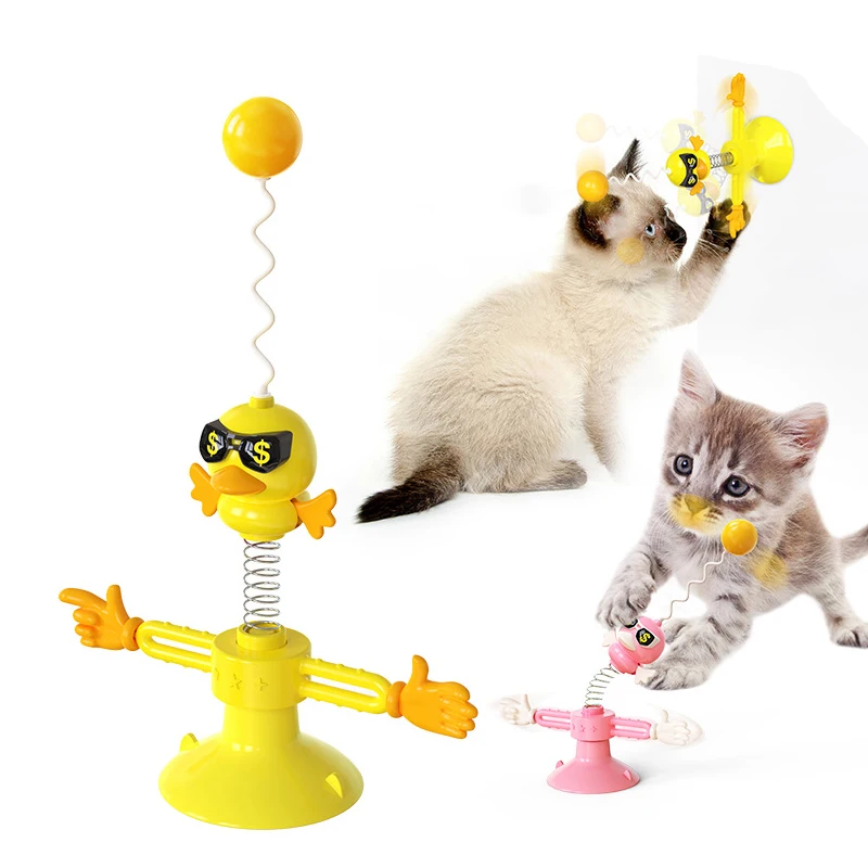 Cat Toy Spring Bird Turntable Tumbler Interactive Funny Balance Product Windmill Kitten Wire Cat Ball Accessories Pet Products 
Cat Toy Spring Bird Turntable Tumbler Interactive Funny Balance Product Windmill Kitten Wire Cat Ball Accessories Pet Products