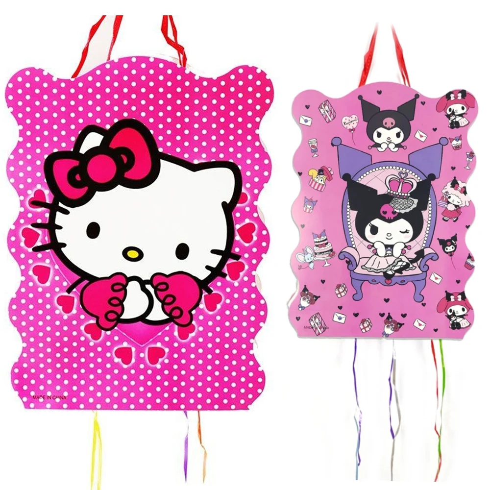 1 шт./лот тематические пиньты Hello Kitty Kuromi детские сувениры для девочек украшения
