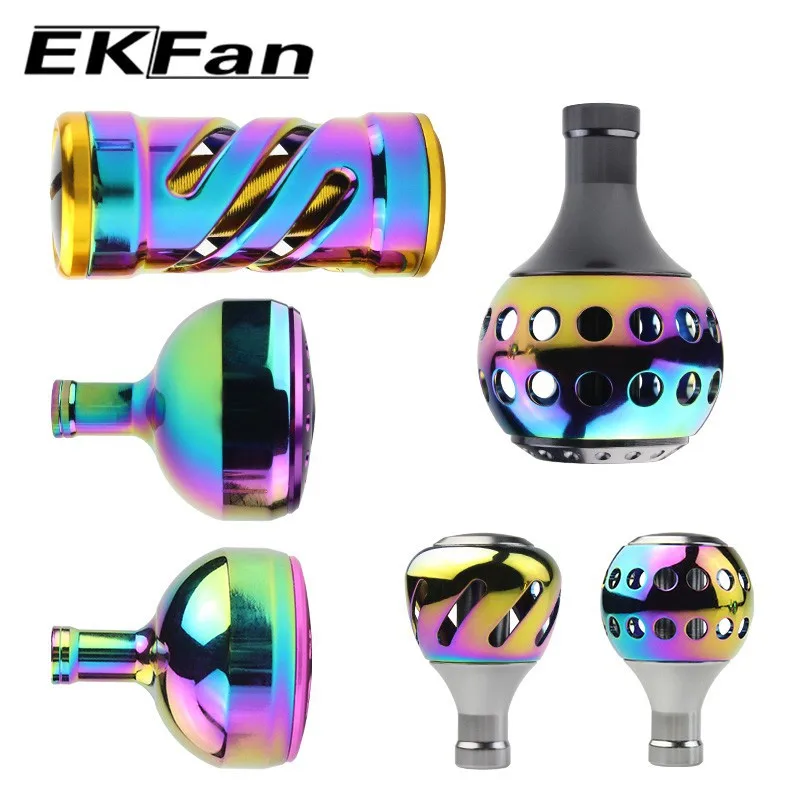 EKFan 1pc Colorful Aluminum Alloy Fishing Reel Handle Knob for Spinning & Bait Casting Fishing Reel Tool parts
EKFan 1pc Colorful Aluminum Alloy Fishing Reel Handle Knob for Spinning & Bait Casting Fishing Reel Tool parts