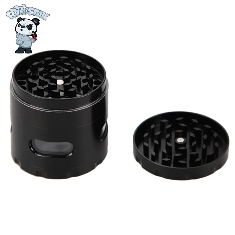 BORISTAK 55mm Dia Grass Grinder Zinc Alloy 4-layers Tobacco Herb Chopper Shredder Side Window Spice Side Window Smoking Product
BORISTAK 55mm Dia Grass Grinder Zinc Alloy 4-layers Tobacco Herb Chopper Shredder Side Window Spice Side Window Smoking Product