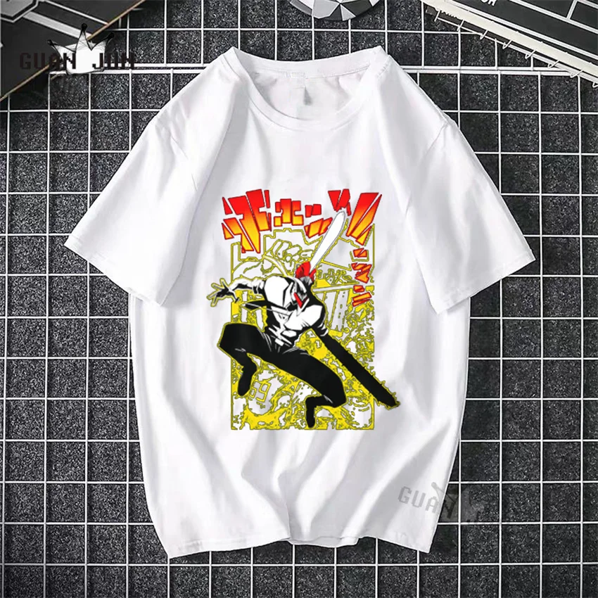 Summer fashion anime large size casual breathable couple series the same style top short sleeve day diffuse men's T-shirt
Summer fashion anime large size casual breathable couple series the same style top short sleeve day diffuse men's T-shirt