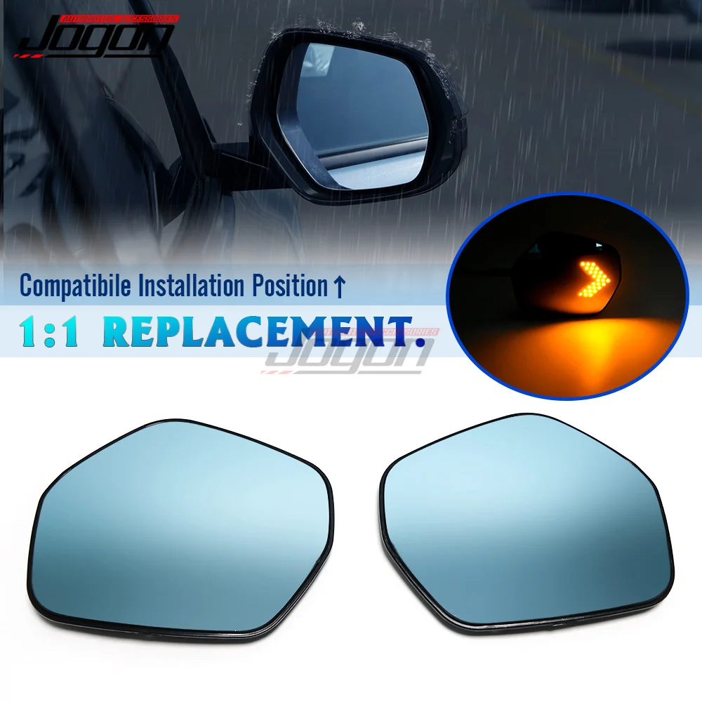 2Pcs For Honda HR-V Vezel 2016-2022 Replacement Passenger Side JOGON Side Rearview Mirror Blue Glass Lens with LED indicator
2Pcs For Honda HR-V Vezel 2016-2022 Replacement Passenger Side JOGON Side Rearview Mirror Blue Glass Lens with LED indicator