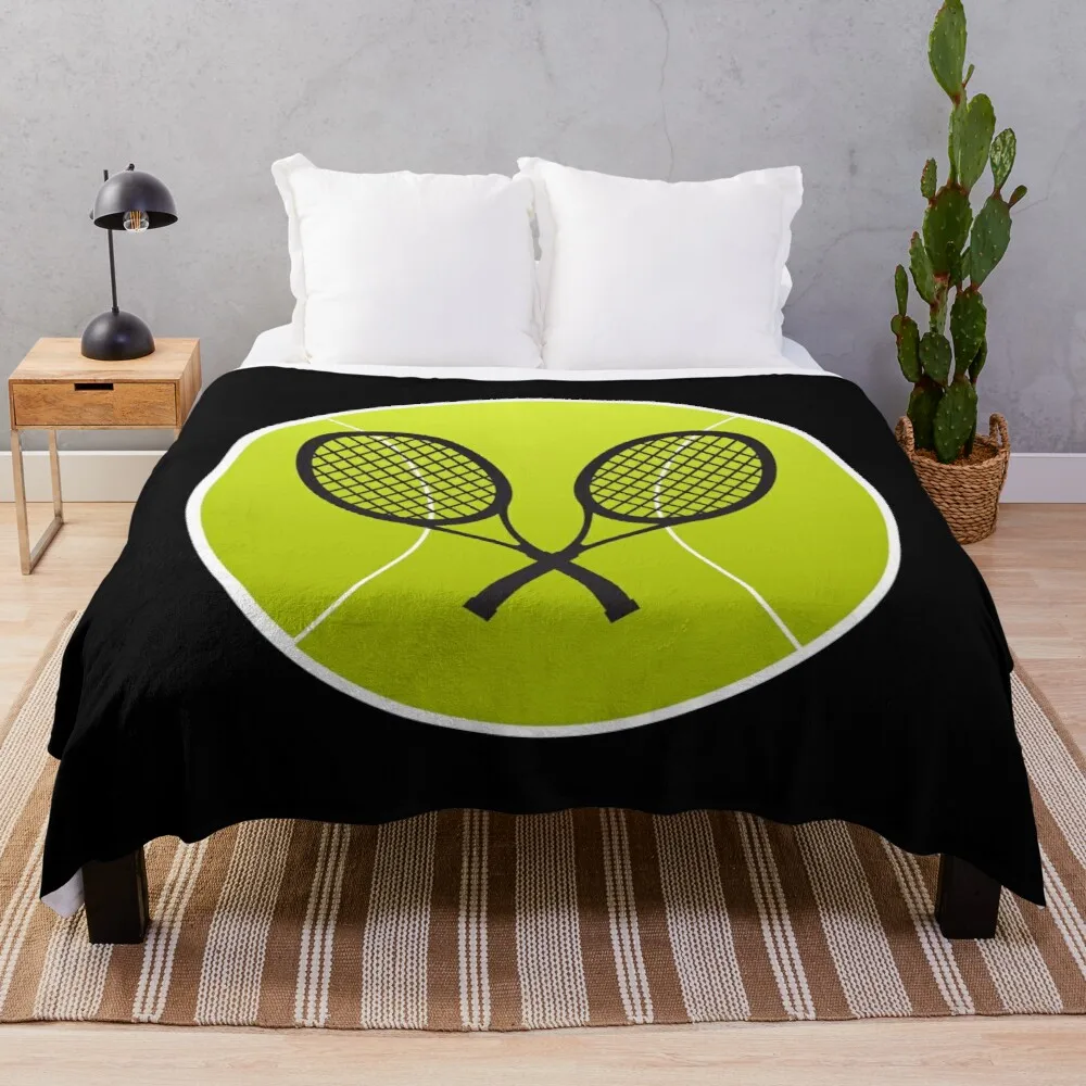 Теннисная ракетка для теннисных мячей, подарочное одеяло, одеяло для декоративного дивана
Теннисная ракетка для теннисных мячей, подарочное одеяло, одеяло для декоративного дивана