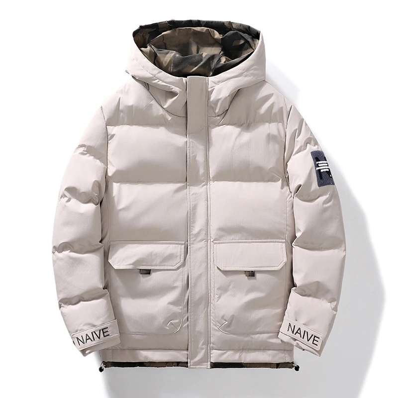 New 2023 Winter Men's Down Cotton Black Khaki Padded Jackets Overcoats Casual Classic Coats For OverSize 5XL 6XL
New 2023 Winter Men's Down Cotton Black Khaki Padded Jackets Overcoats Casual Classic Coats For OverSize 5XL 6XL