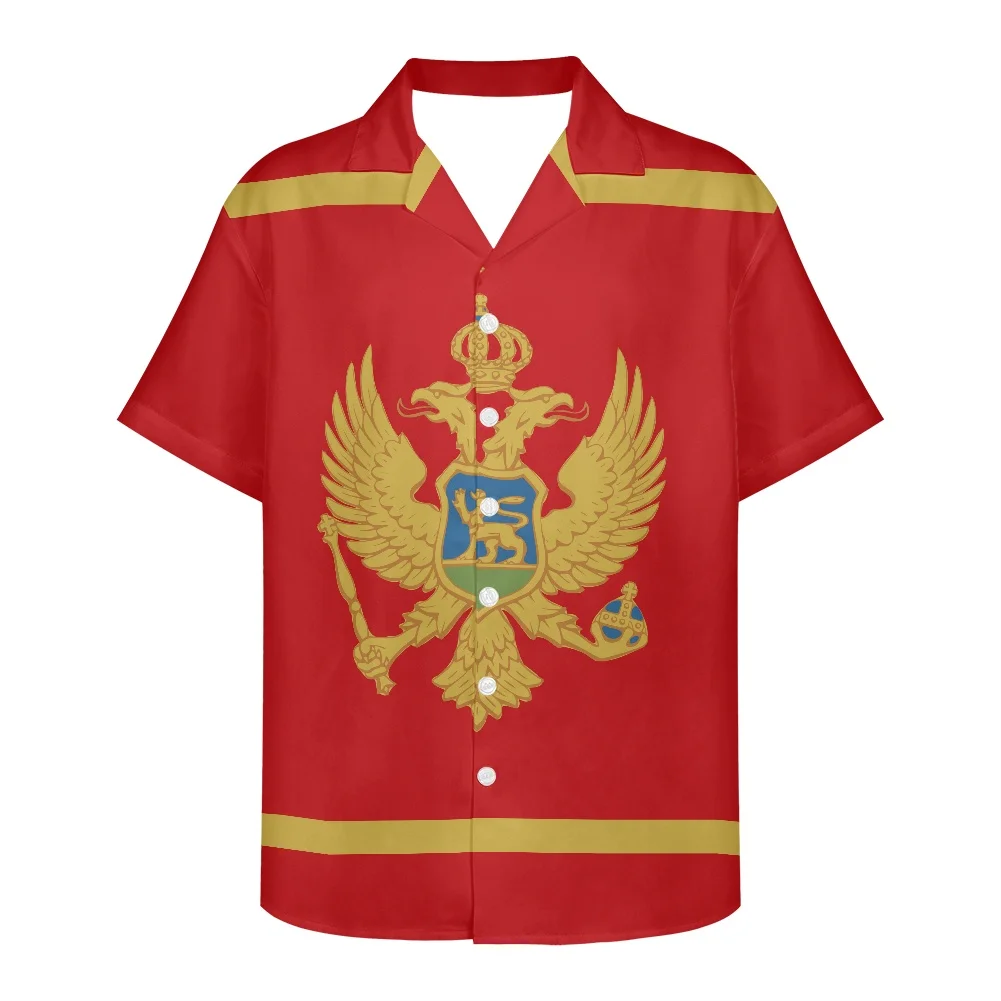 Montenegro Flag Design Pattern Summer Vintage Fashion Short Sleeve Hawaii Shirts For Men Camisa Masculina Casual Holiday Party
Montenegro Flag Design Pattern Summer Vintage Fashion Short Sleeve Hawaii Shirts For Men Camisa Masculina Casual Holiday Party