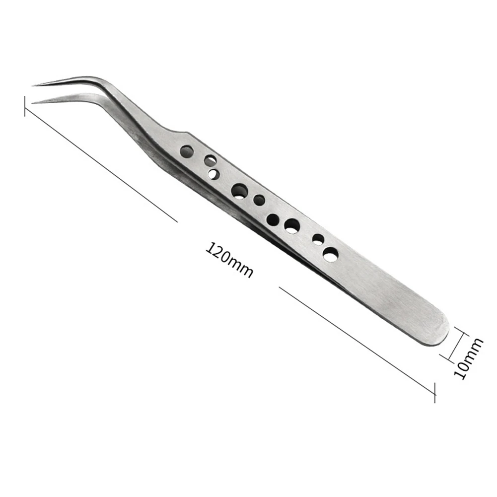 1pc Industrial Tweezers124-140mm Stainless Steel Straight Tip Curved Tip For Repair Precision Small Parts Hand Tools Tweezers
1pc Industrial Tweezers124-140mm Stainless Steel Straight Tip Curved Tip For Repair Precision Small Parts Hand Tools Tweezers