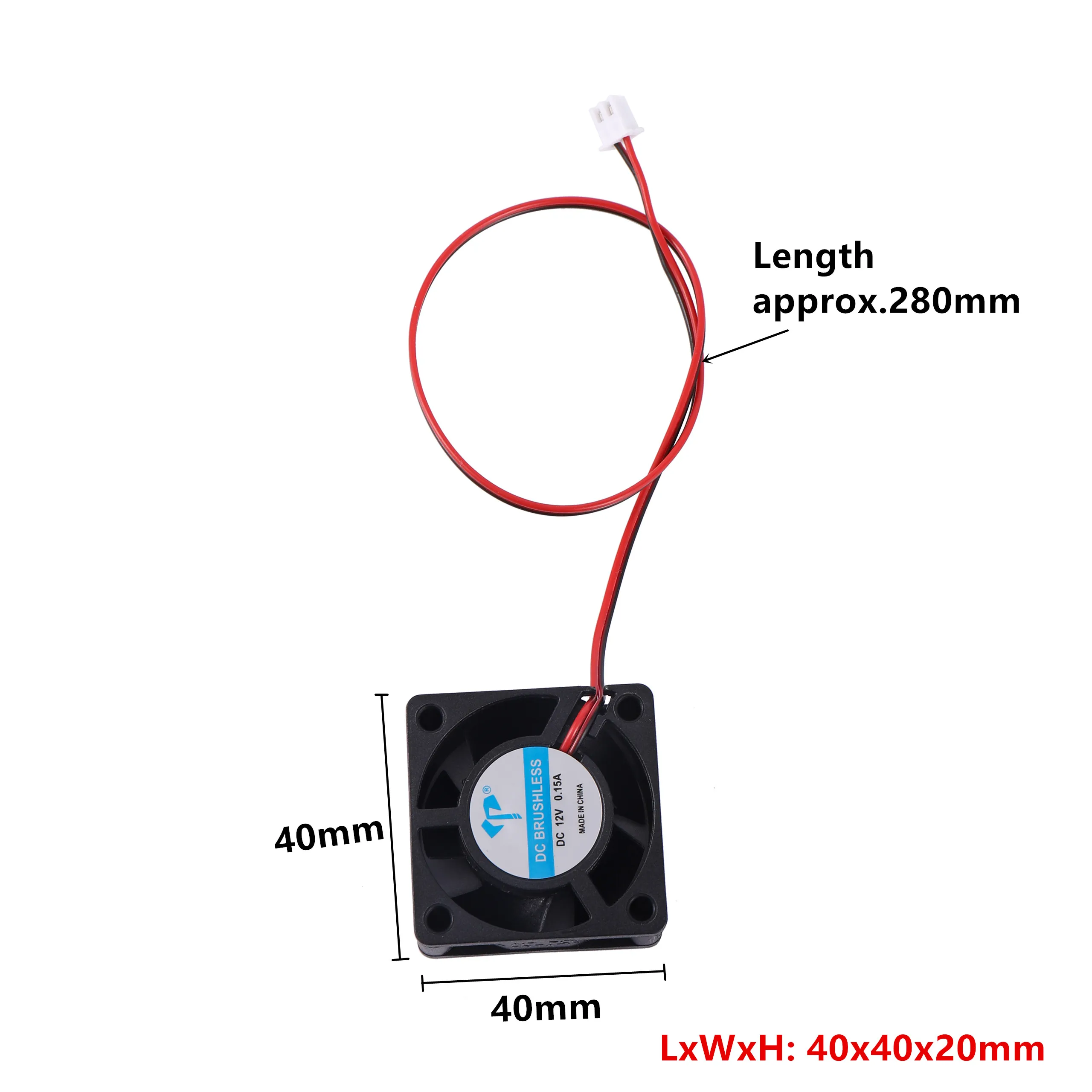 Масляный бесшумный вентилятор 40х40х20 мм / 92х92х25 мм 12В 
Масляный бесшумный вентилятор 40х40х20 мм / 92х92х25 мм 12В
