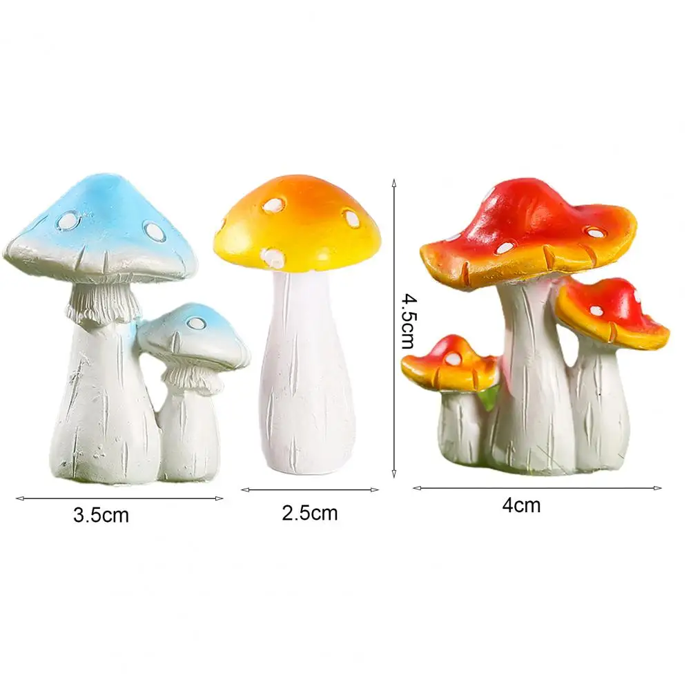 Good Garden Ornament Practical Mushroom Statue Long Lasting Mini Artificial Mushroom Statue Garden Figurine Waterproof
Good Garden Ornament Practical Mushroom Statue Long Lasting Mini Artificial Mushroom Statue Garden Figurine Waterproof