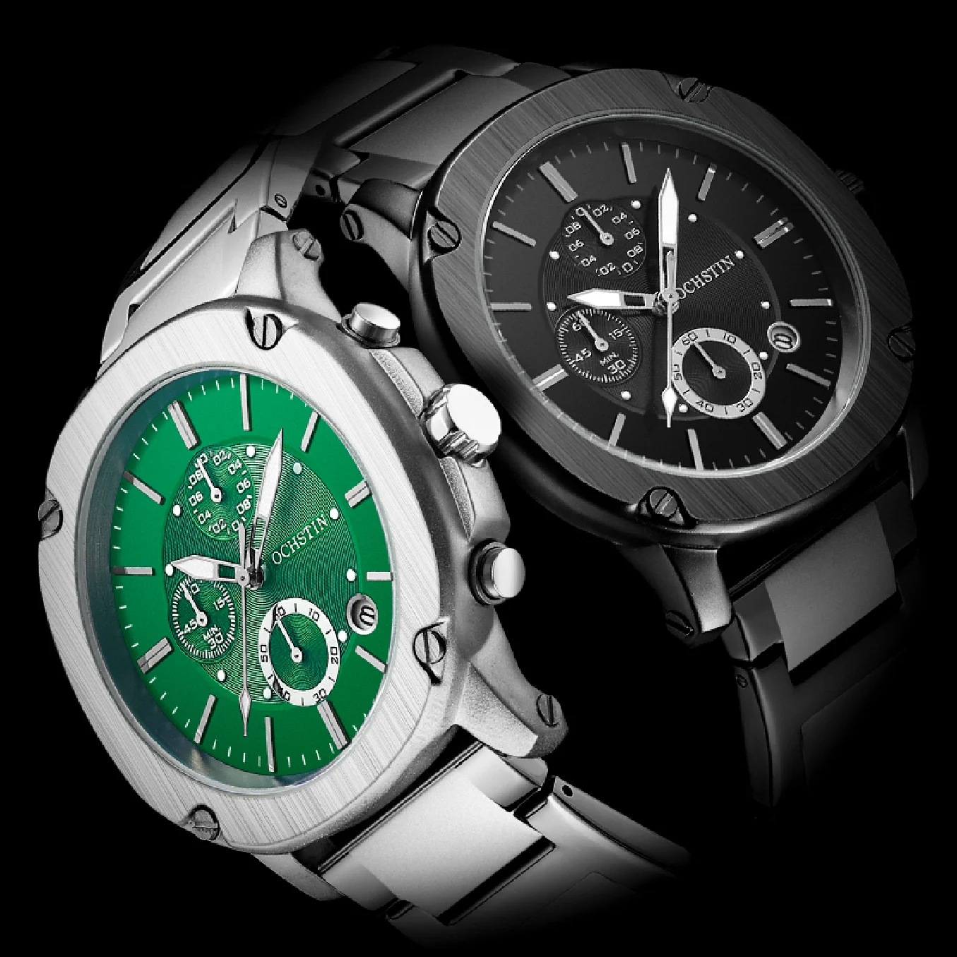 OCHSTIN New Wristwatch Men Waterproof Chronograph Military Army Stainless Steel Male Clock Top Brand Luxury Sport Watches GA6039
OCHSTIN New Wristwatch Men Waterproof Chronograph Military Army Stainless Steel Male Clock Top Brand Luxury Sport Watches GA6039