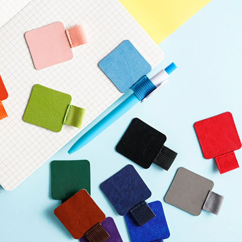 1Pc Self-adhesive for Notebooks Leather Pen Clip Pencil Elastic Loop Journals Clipboards Pen Holder
1Pc Self-adhesive for Notebooks Leather Pen Clip Pencil Elastic Loop Journals Clipboards Pen Holder