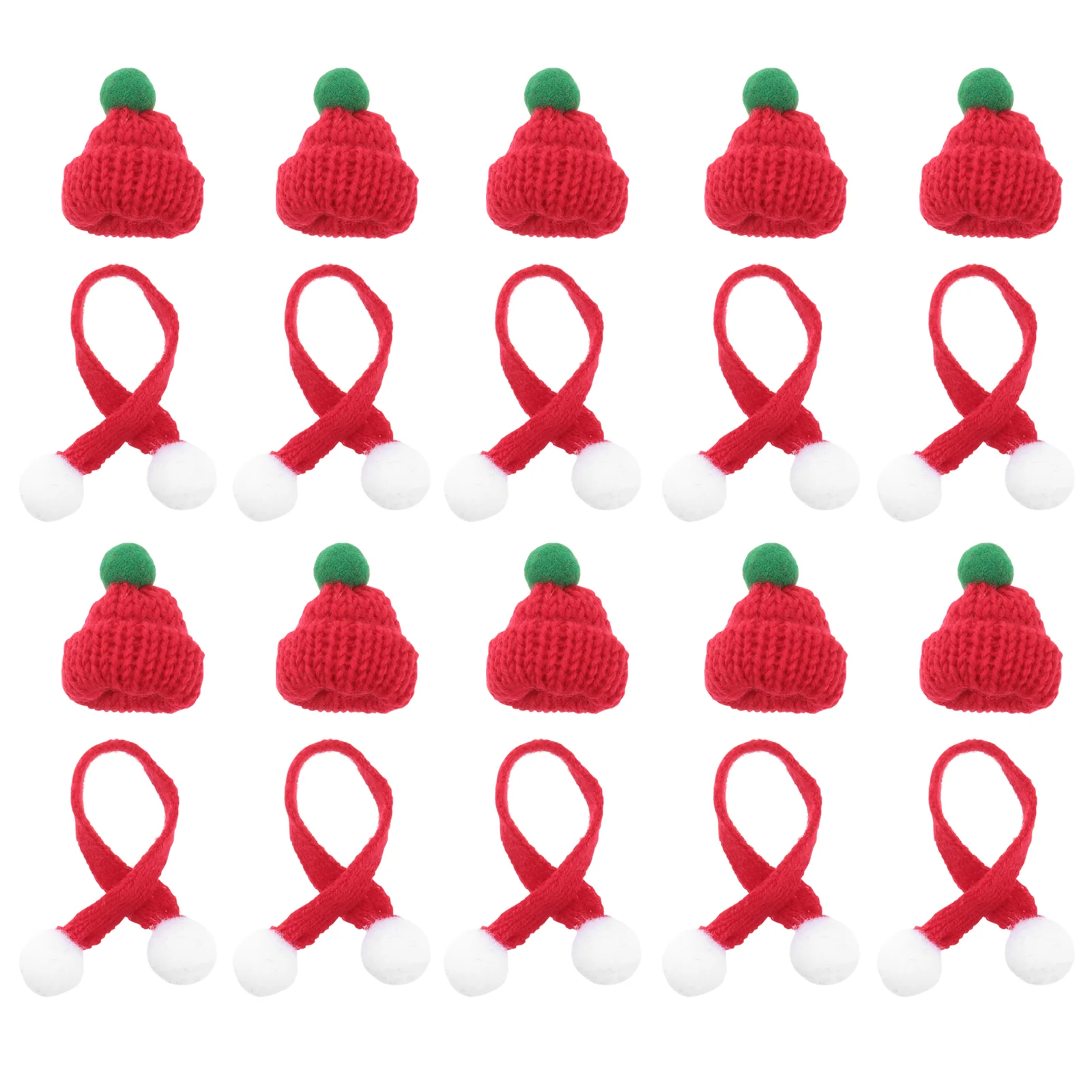 12/24pcs Christmas Wine Bottle Covers Doll Hats Miniature Hats Bottle Decors Knitted Hat DIY Handmade Accessories Phone Case
12/24pcs Christmas Wine Bottle Covers Doll Hats Miniature Hats Bottle Decors Knitted Hat DIY Handmade Accessories Phone Case
