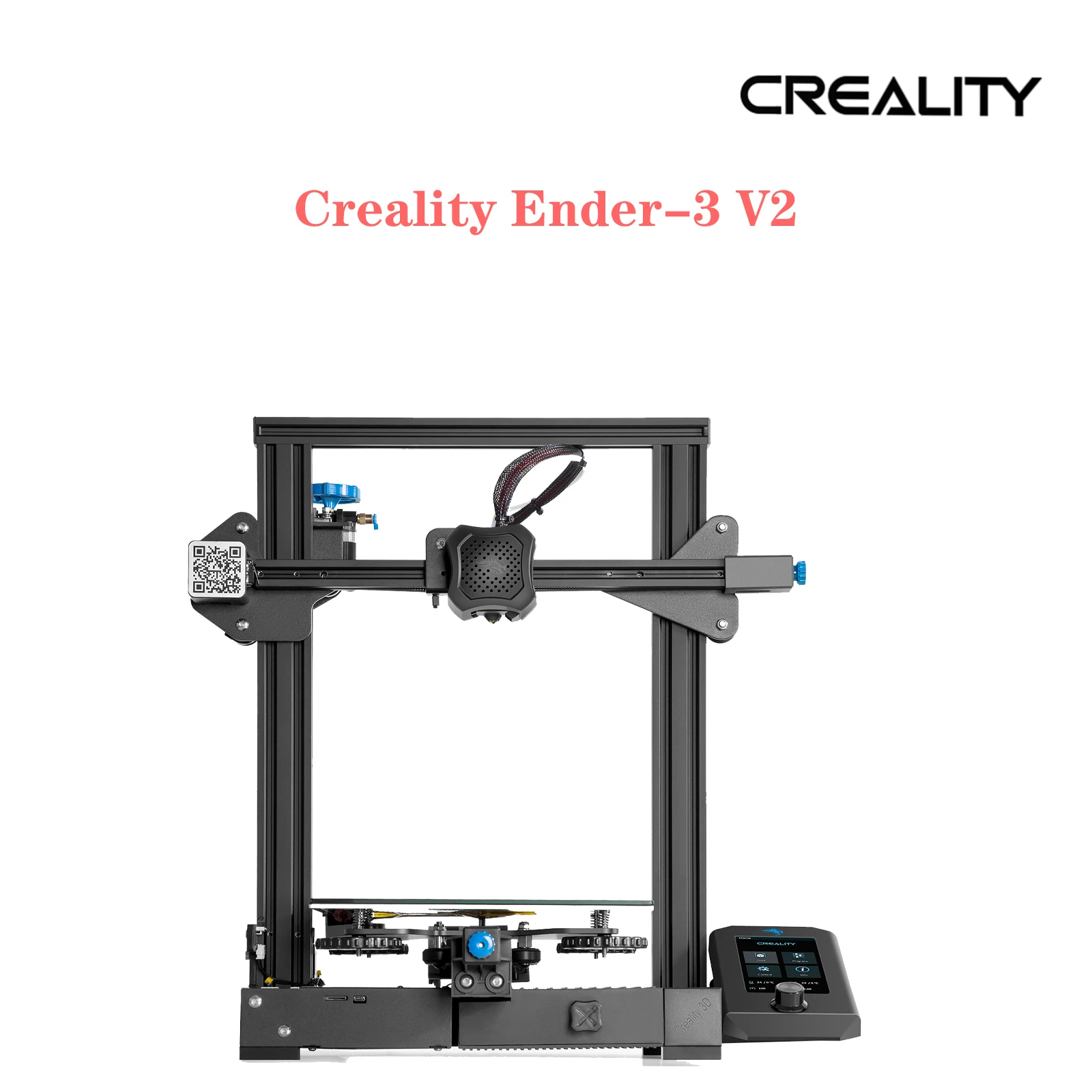 New Creality Ender-3 V2 3D Printer 4.3 Inch Color LCD Screen 32-bit Silent Motherboard Resume Function 220 x 220 x 250mm Size
New Creality Ender-3 V2 3D Printer 4.3 Inch Color LCD Screen 32-bit Silent Motherboard Resume Function 220 x 220 x 250mm Size