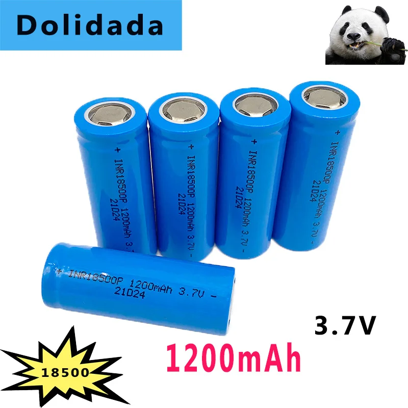 New 18500 battery 3.7V 1200mAh rechargeable lithium ion battery For strong light flashlight anti-light special lithium battery
New 18500 battery 3.7V 1200mAh rechargeable lithium ion battery For strong light flashlight anti-light special lithium battery