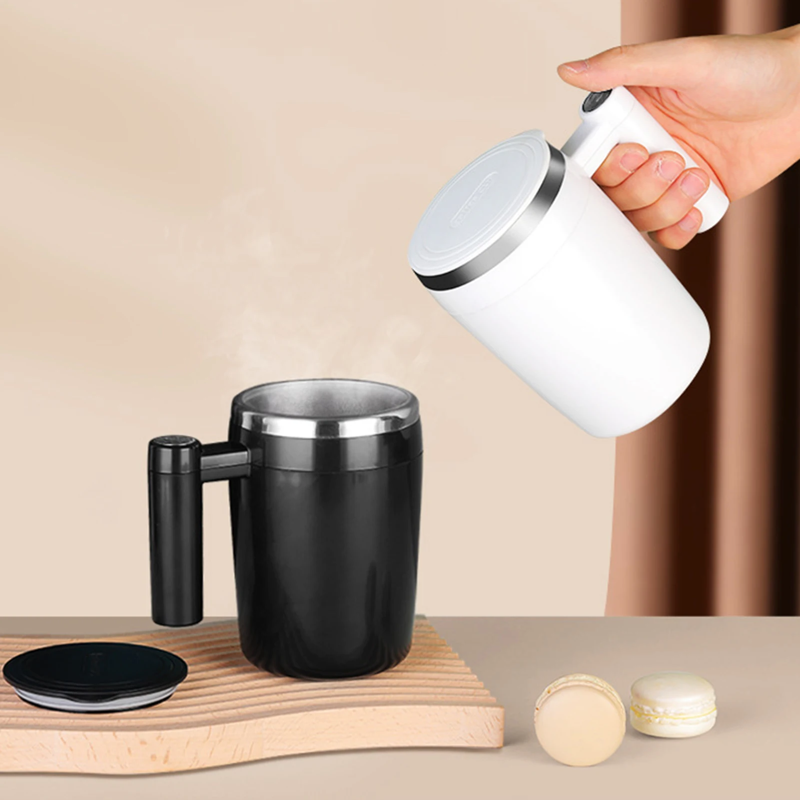 Self Stirring Mug Automatic Mixing Cup Electric Electric Self Stirring Coffee Cup 380ML Rechargeable Self Stirring Mug For
Self Stirring Mug Automatic Mixing Cup Electric Electric Self Stirring Coffee Cup 380ML Rechargeable Self Stirring Mug For