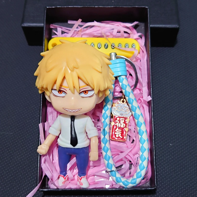 Kawaii Figures Anime Chainsaw Man Keychain Ornament Pendant Cosplay Props Toys Key Chain Car Keyring Christmas Gift For Kids
Kawaii Figures Anime Chainsaw Man Keychain Ornament Pendant Cosplay Props Toys Key Chain Car Keyring Christmas Gift For Kids